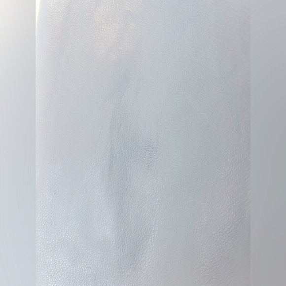 7 For All Mankind Straight Leg High Waisted Vegan Leather Pants size XS - Picture 11 of 13